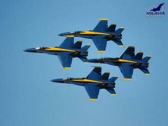 Blue Angels U S Navy Four Ship Formation Photo Glenn