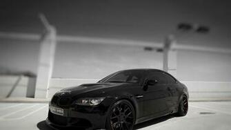 Bmw M3 E92 Black Wallpaper