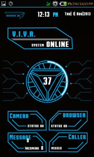 Wallpaper Iron Man Live Jarvis Interface
