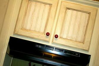 Goldenish Kitchen Cupboards And Paintable Lowe S Beadboard Wallpaper