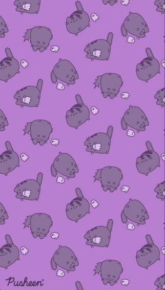 Pusheen Halloween Wallpaper iPhone Kawaii