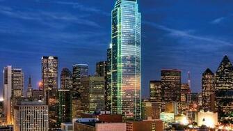 Dallas Skyline Wallpaper For Desktop Full HD