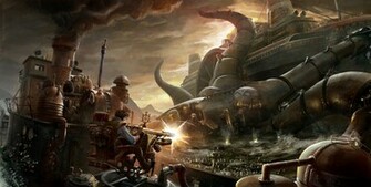 Amazing Steampunk Illustrations Abduzeedo Design Inspiration