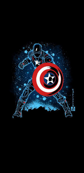 Captain America iPhone Wallpaper