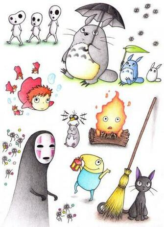 Studio Ghibli By Sassafrass002
