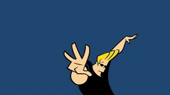 Cartoon Johnny Bravo Wallpaper In 3d Abstract