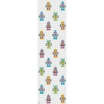 Wallcandy Arts French Bull X Robots Wallpaper Res