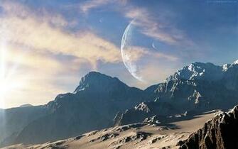 Picture Alien Landscape Desktop Wallpaper Pixel Kb