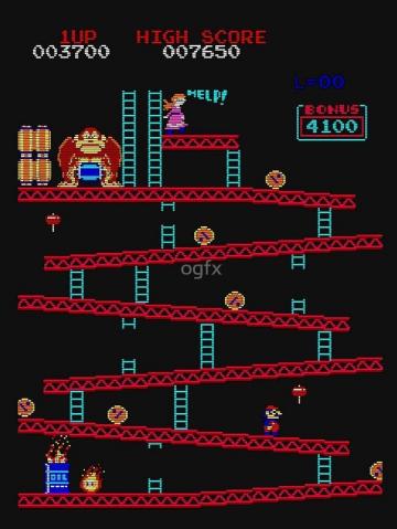 Donkey Kong Retro Video Games Arcade