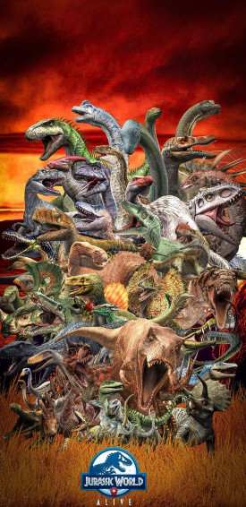 Jurassic World Alive Custom Wallpaper By Me Fyi Im New R