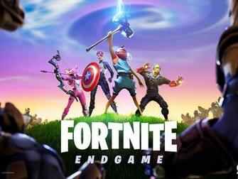 Fortnite X Avengers Official Crossover Art Endgame