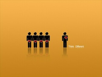 Funny Mac Background Think Like Us Misc
