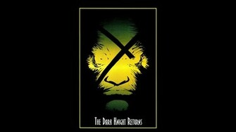 Comics Black Background The Dark Knight Returns Frank Miller Comic