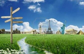 World Wallpaper Background Travel Around