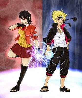 Boruto Bolt Sarada Salade By Sonson Sensei