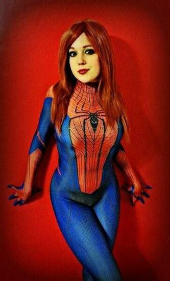 Spidergirl Cosplay Model Nicole Marie Jean S
