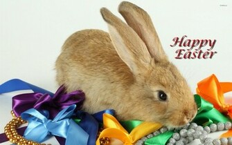 Easter Bunny Wallpaper Holiday