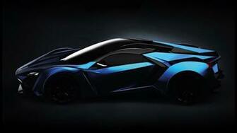 Lykan Hypersport Vehicle Car Blue Cars Wallpaper