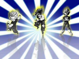 Ssj Goku Vegeta And Gohan Dragon Ball Z Wallpaper