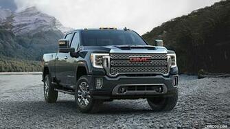 Gmc Sierra Heavy Duty Denali Front Three Quarter HD
