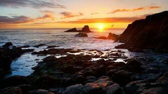 Pics Photos Laguna Beach Sunset Desktop Wallpaper