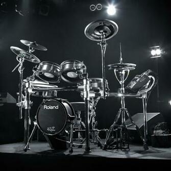 Pearl Drum Set Wallpaper Light HD Desktop Widescreen