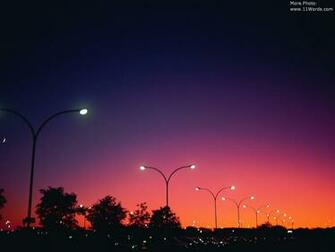 Wallpaper Cities Scenes In Night Time