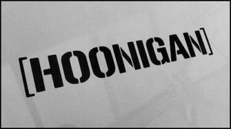 Hoonigan Background Vinyl Cut Decal