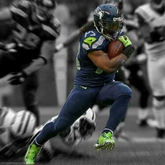 Seattle Seahawks Marshawn Lynch Wallpaper HD4wallpaper Net