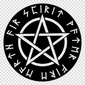 Wicca Pentagram Pentacle Modern Paganism Hand Painted Star