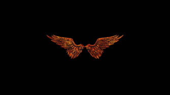 Fire Wings Wallpaper