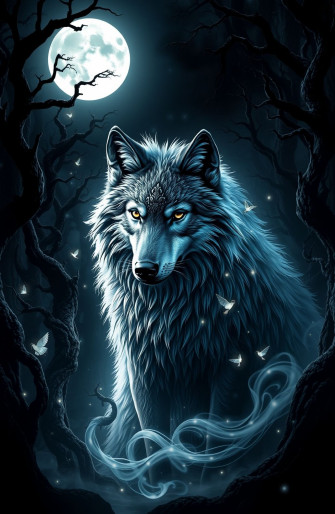 Witcher Wolf Wallpaper