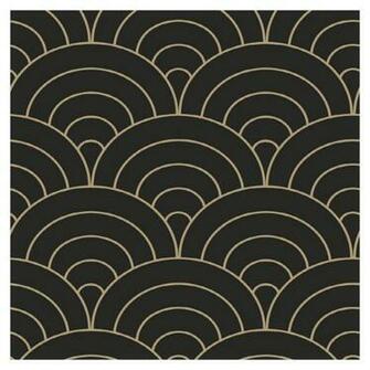 Shop Shand Kydd Metallic Scallop Shapes Wallpaper At Lowes