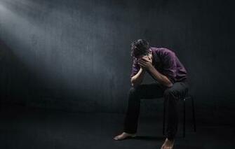 Wallpaper Male Black Hair Shirt Pants A Stool Barefoot Bathroom
