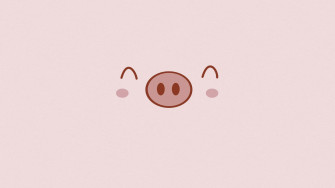 Cute Pig Wallpaper