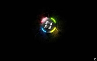 Glowing Windows Orb Wallpaper HD