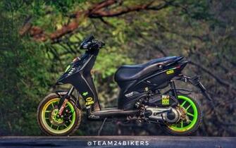 Aprilia Sr Modified Team Bikers Krishnagiri Mujju24