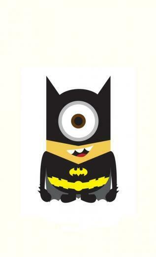 Despicable Me Batman iPhone Wallpaper
