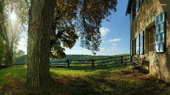 Old House On The Hill Wallpaper Photography