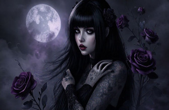 Goth Girl Wallpaper