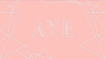 Geometric Aye Wallpaper
