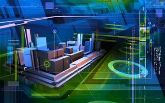 3d Technology Graphics Wallpaper Desktop