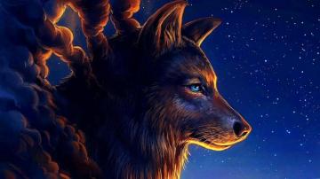 Wallpaper Of Wolf Art Pro