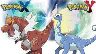 Pokemon X Y Wallpaper Tyrantrum And Aurorus By Thelimomon On