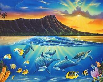 Diamond Head Sanctuary Mural Jeff Wilkie Murals Your Way