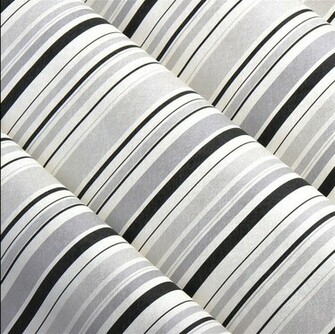 Metallic Modern Vinyl Wallpaper Striped Background Wall 3d