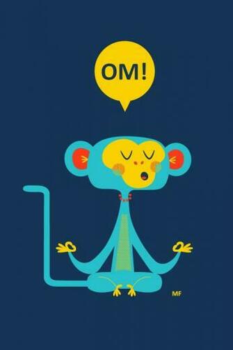 Om Cute Monkey iPhone 4s Wallpaper iPad