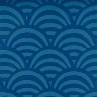 Lamu Wallpaper Cobalt Contemporary By Serena Lily