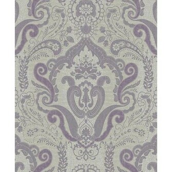 Damask Metallic Duck Egg Blue Silver Wallpaper Brokers