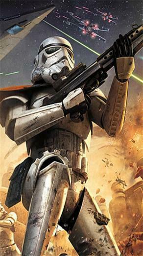 Star Wars Battlefront Squadron Game iPhone Wallpaper S
